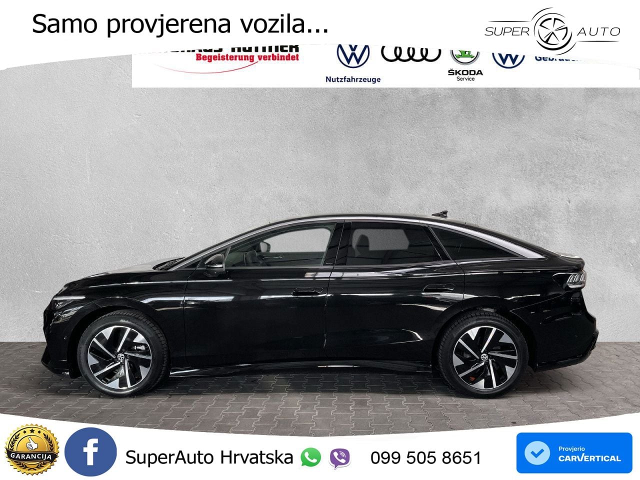 Volkswagen ID.7 Pro 82 kWh (286 KS)