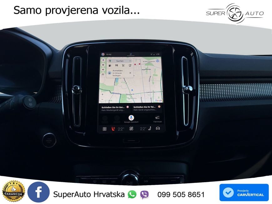 Volvo XC40 2.0 B3 163 KS Automatic LED+GR SJED+ACC