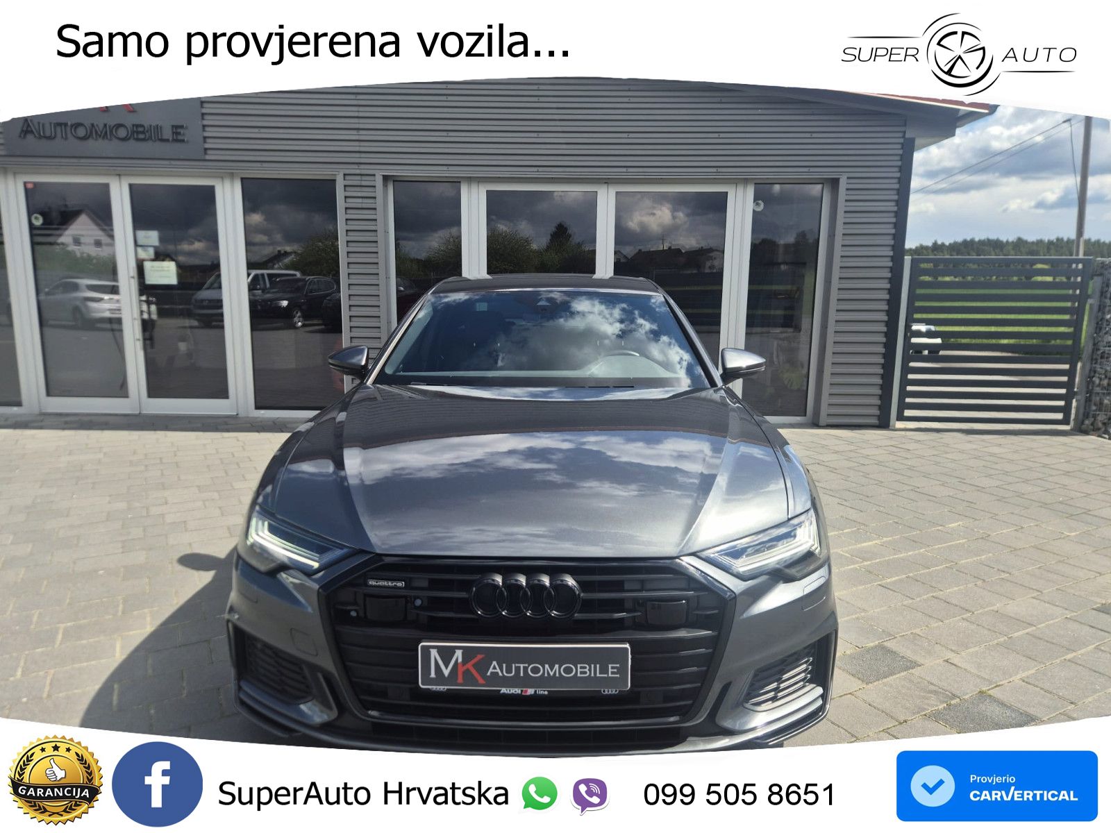 Audi A6 50 TDI V6 (286 KS) quattro tiptronic S line LED+GR SJED+ACC
