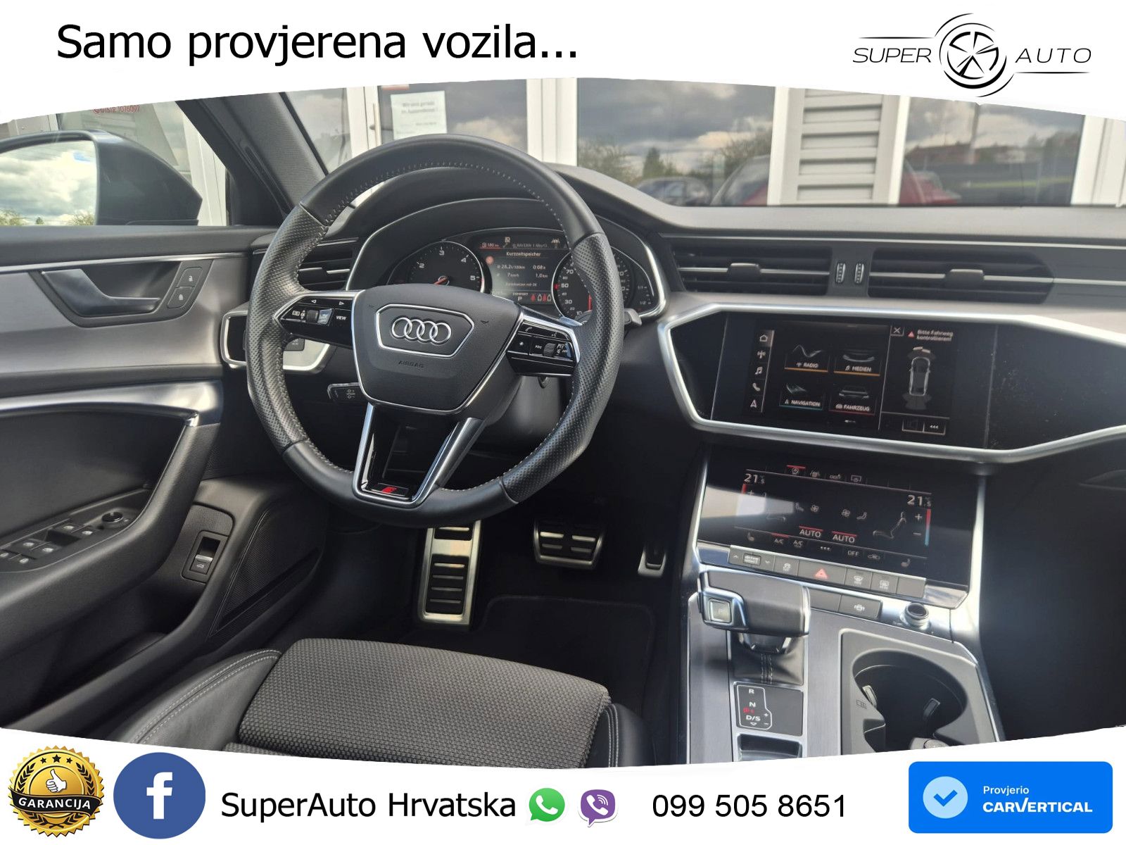 Audi A6 50 TDI V6 (286 KS) quattro tiptronic S line LED+GR SJED+ACC