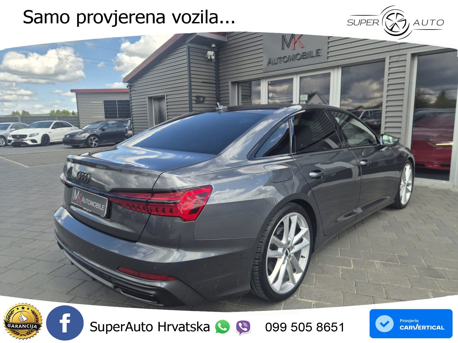 Audi A6 50 TDI V6 (286 KS) quattro tiptronic S line LED+GR SJED+ACC
