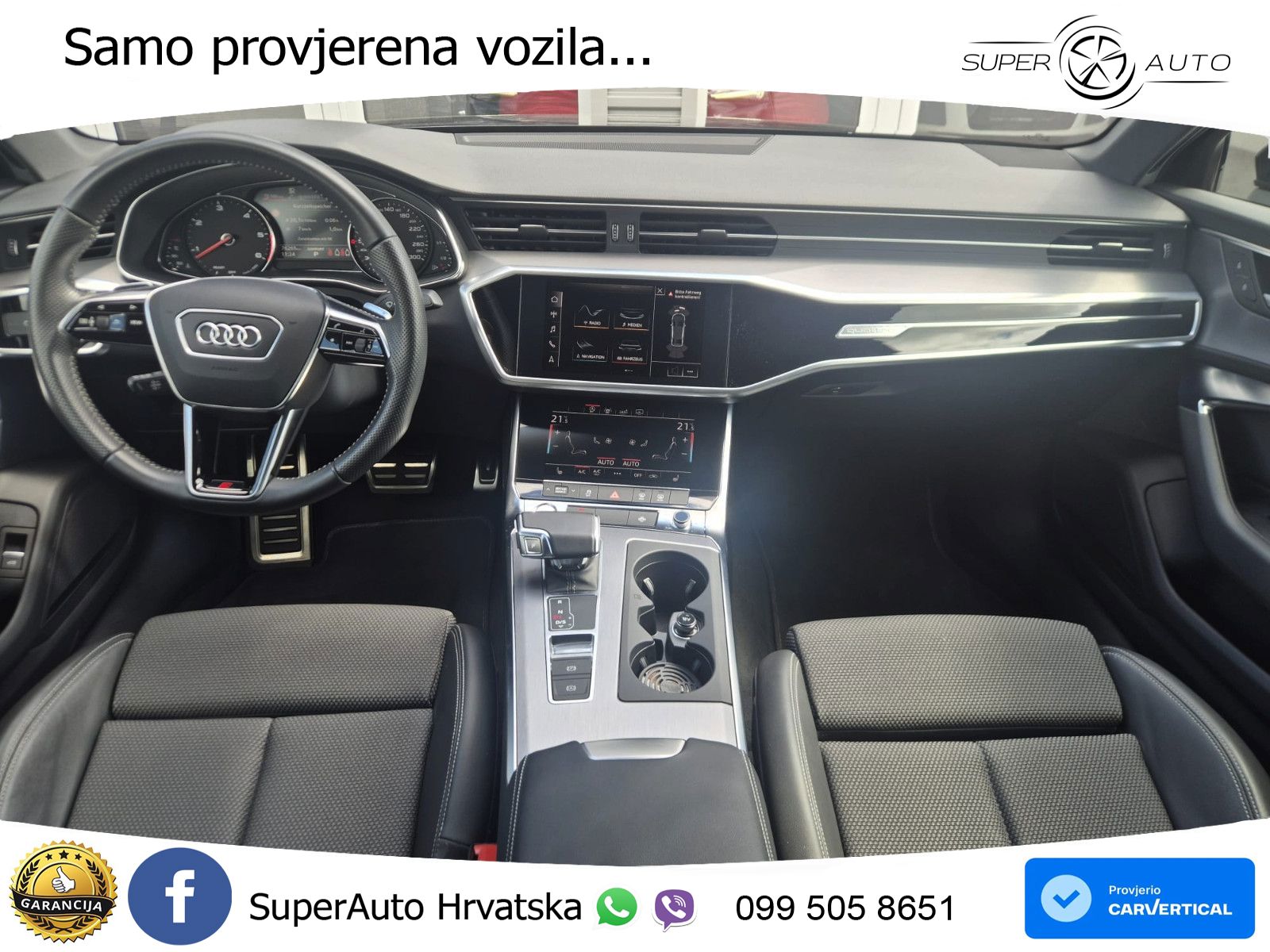 Audi A6 50 TDI V6 (286 KS) quattro tiptronic S line LED+GR SJED+ACC