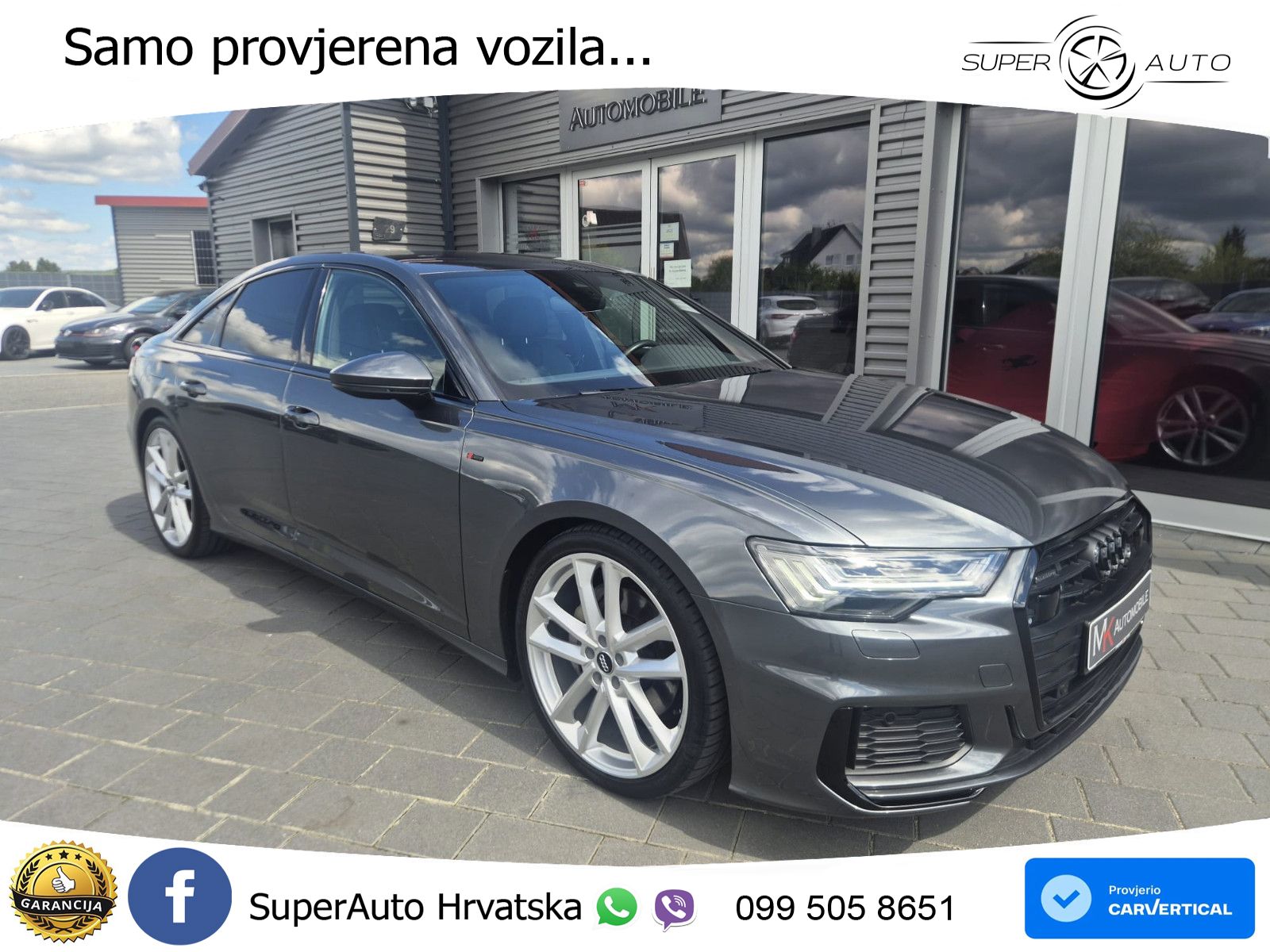Audi A6 50 TDI V6 (286 KS) quattro tiptronic S line LED+GR SJED+ACC
