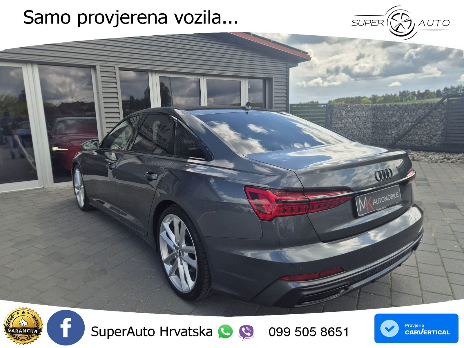 Audi A6 50 TDI V6 (286 KS) quattro tiptronic S line LED+GR SJED+ACC
