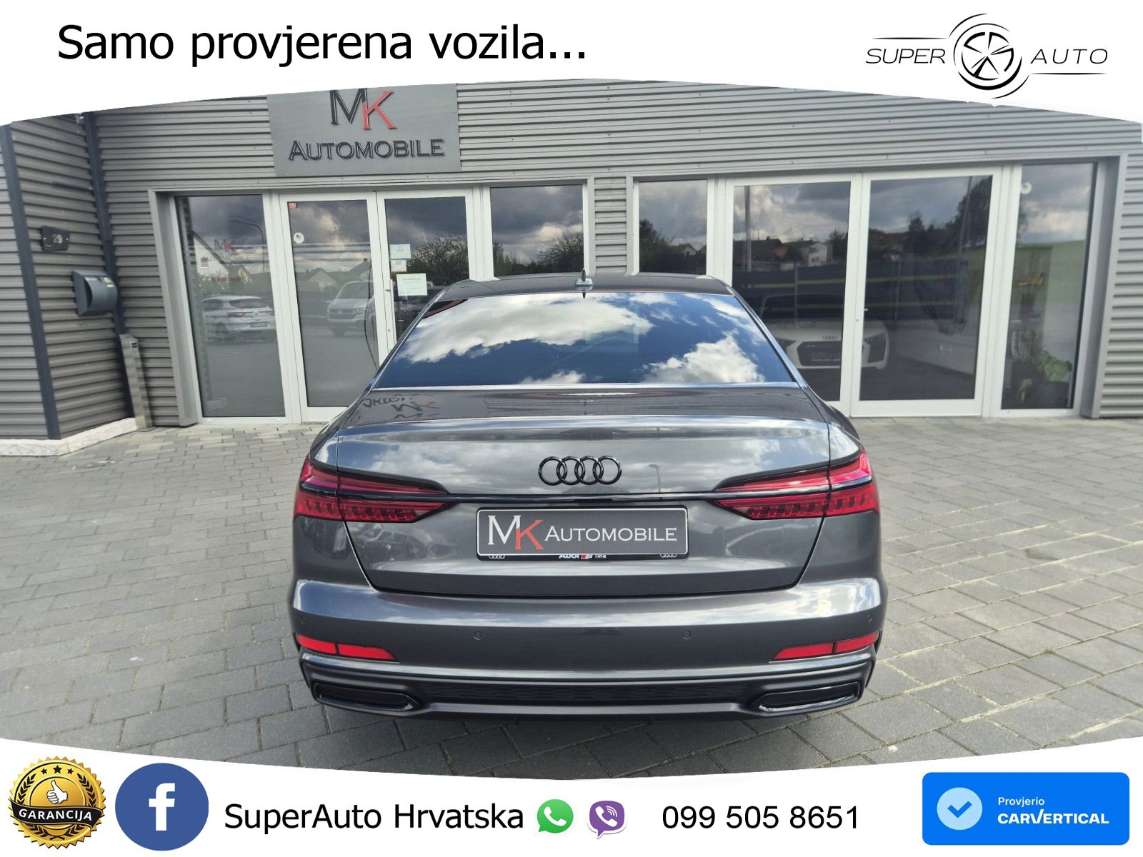 Audi A6 50 TDI V6 (286 KS) quattro tiptronic S line LED+GR SJED+ACC