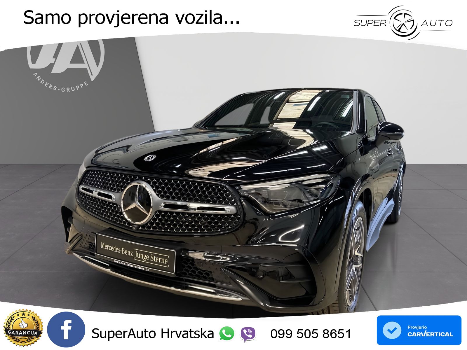 Mercedes GLC Coupe 450d (367 KS) 4MATIC 9G-TRONIC AMG ACC+HEAD+GR SJED+360+PANO