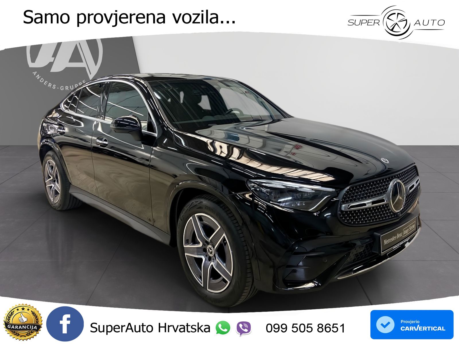 Mercedes GLC Coupe 450d (367 KS) 4MATIC 9G-TRONIC AMG ACC+HEAD+GR SJED+360+PANO