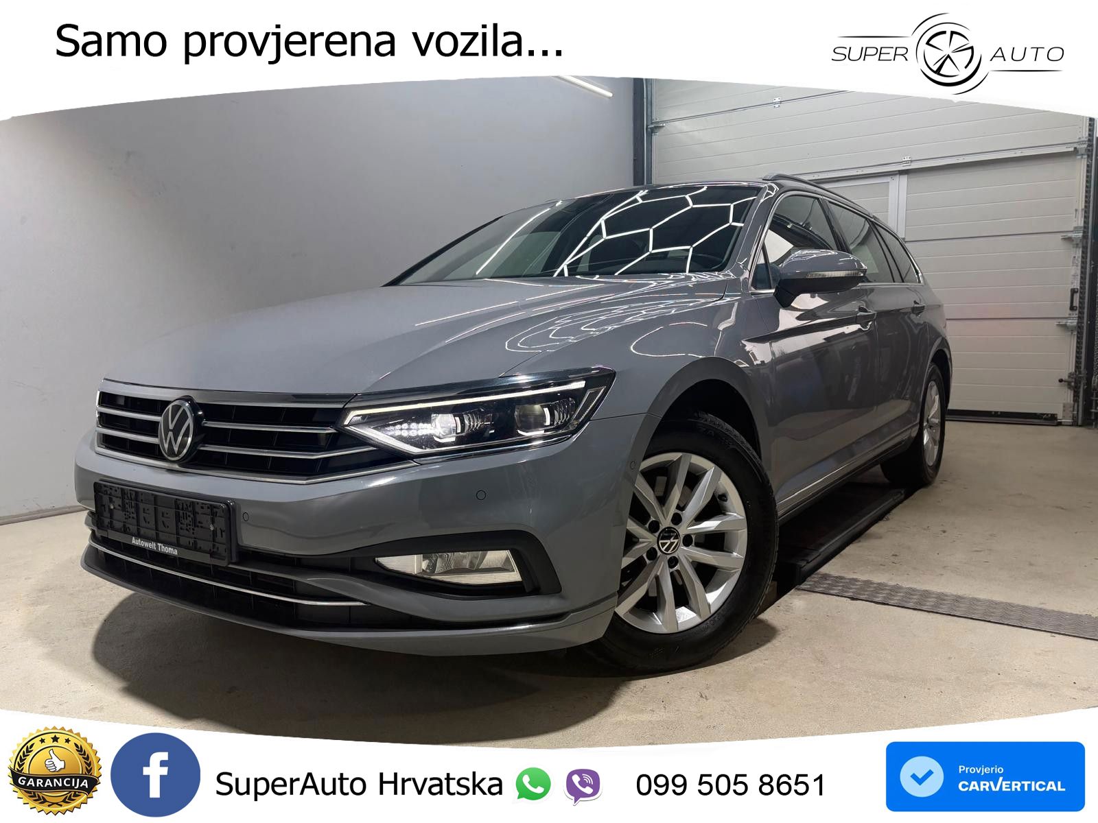 Volkswagen Passat Variant 2.0 TDI (150 KS) DSG LED+GR SJED+ACC