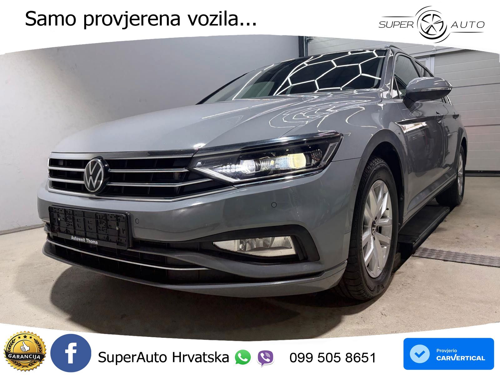 Volkswagen Passat Variant 2.0 TDI (150 KS) DSG LED+GR SJED+ACC