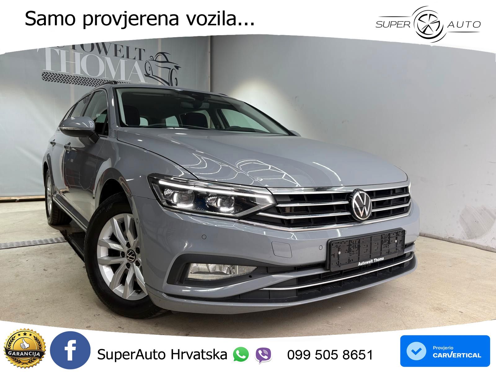 Volkswagen Passat Variant 2.0 TDI (150 KS) DSG LED+GR SJED+ACC