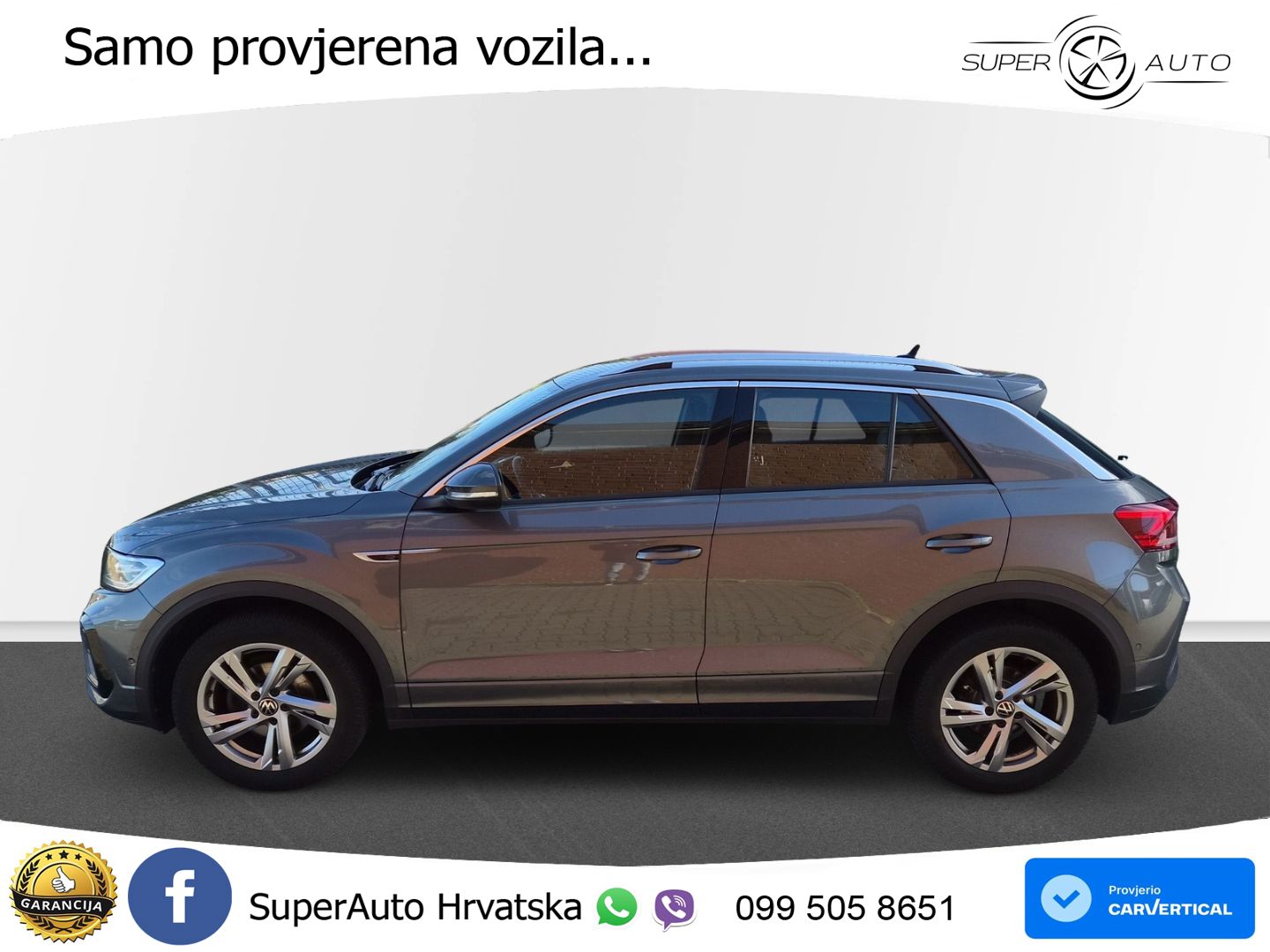 Volkswagen T-Roc 1.5 TSI (150 KS) DSG R-Line LED+GR SJED+ACC