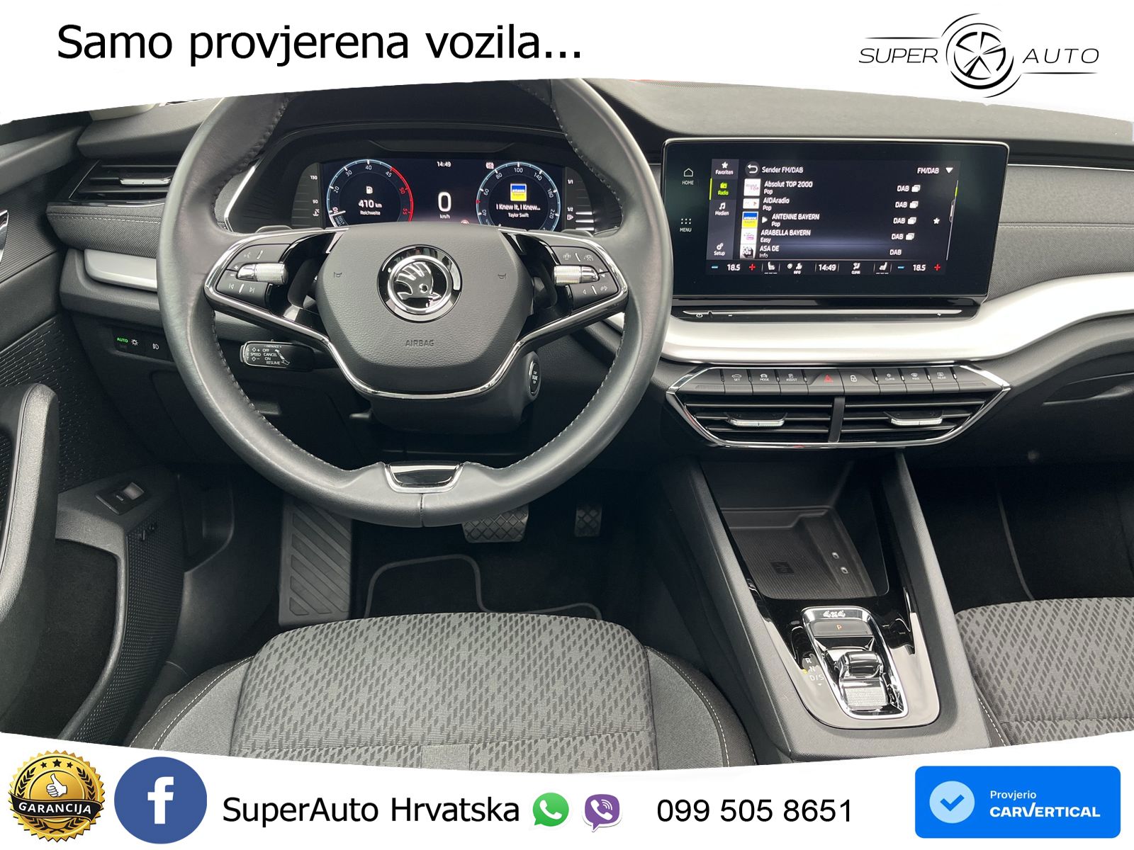 Škoda Octavia Combi 2.0 TDI (150 KS) 4x4 DSG LED+GR SJED+ACC