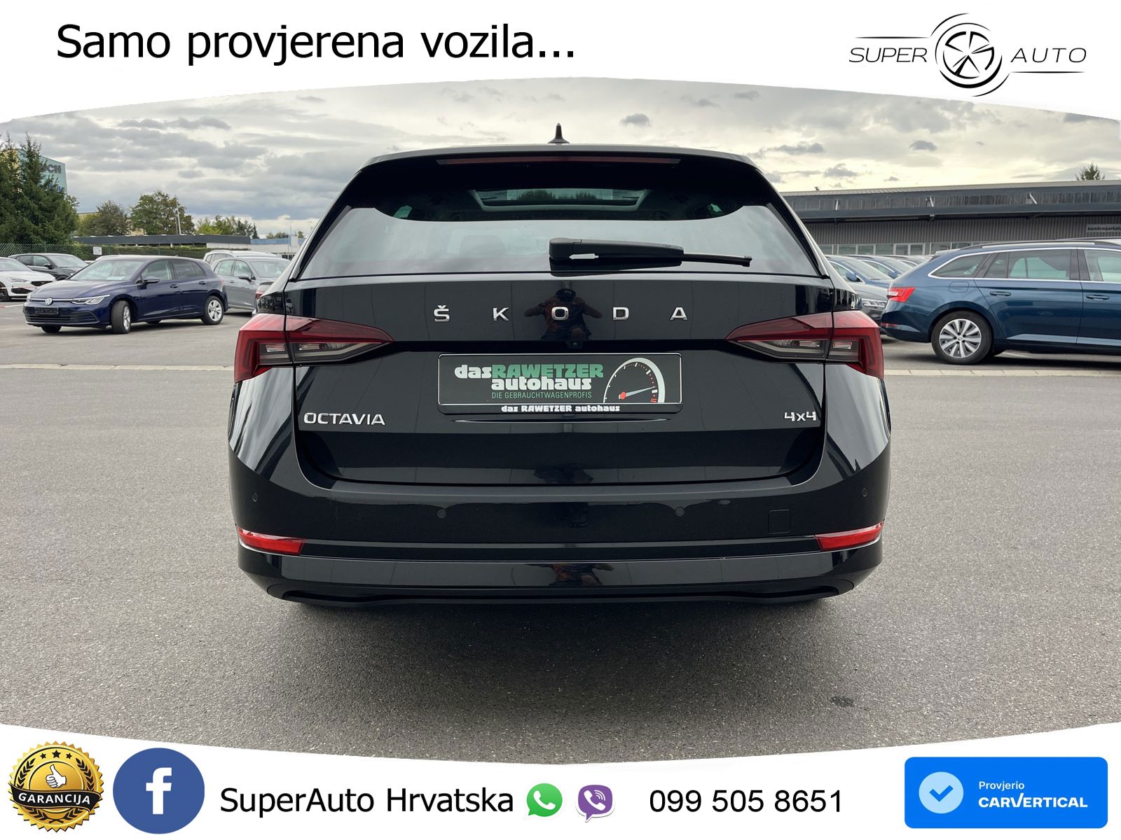 Škoda Octavia Combi 2.0 TDI (150 KS) 4x4 DSG LED+GR SJED+ACC