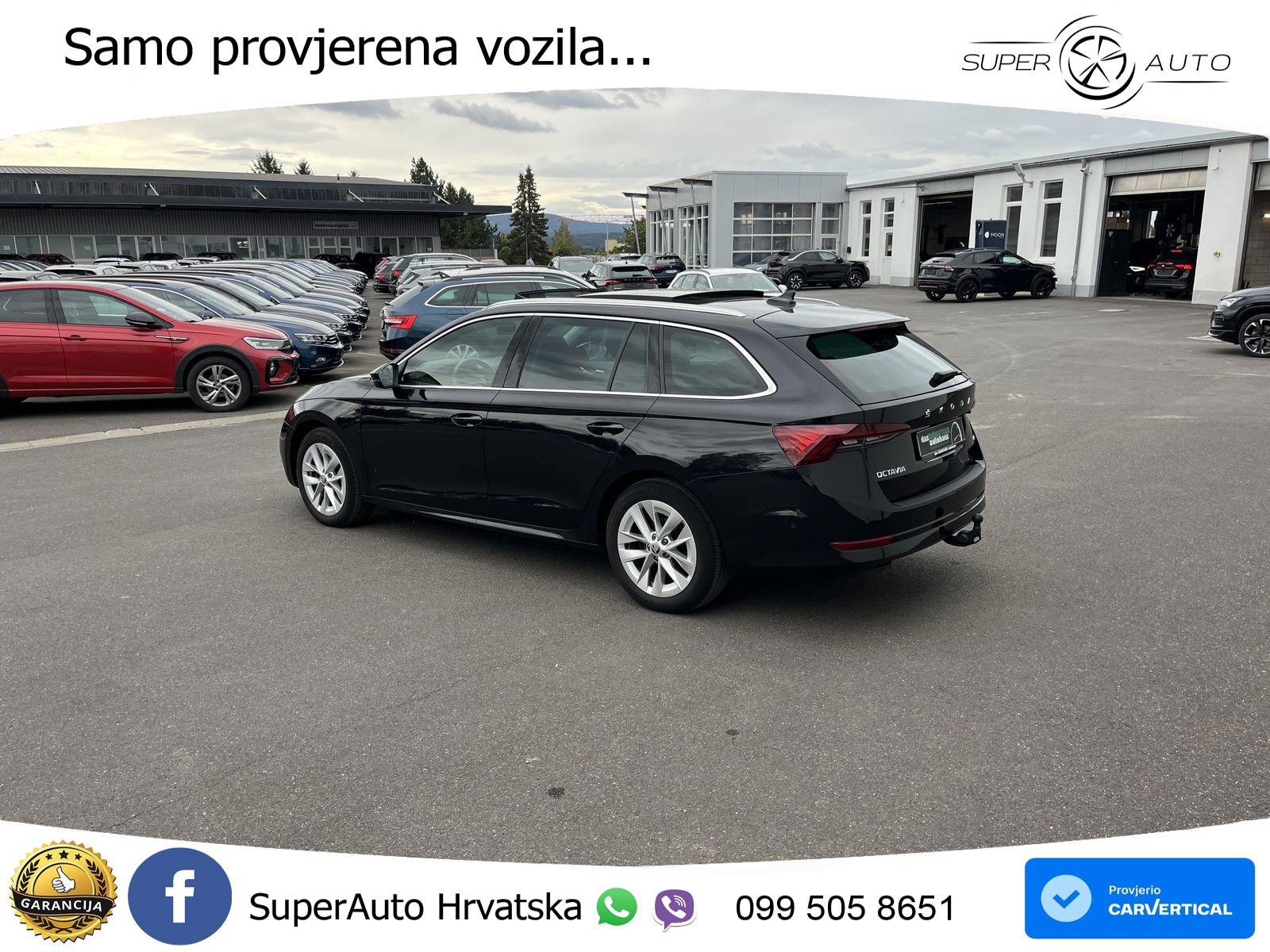 Škoda Octavia Combi 2.0 TDI (150 KS) 4x4 DSG LED+GR SJED+ACC