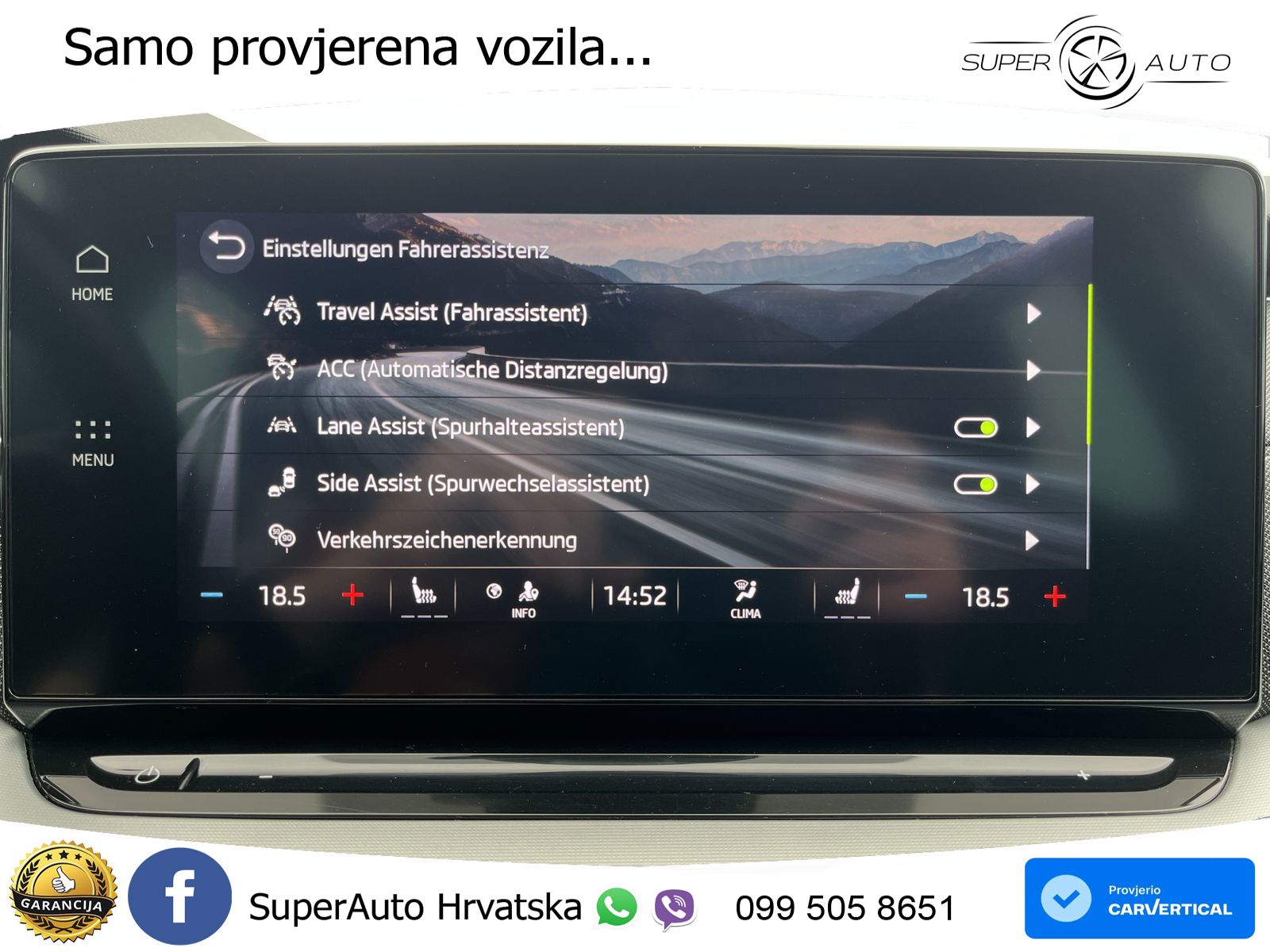 Škoda Octavia Combi 2.0 TDI (150 KS) 4x4 DSG LED+GR SJED+ACC