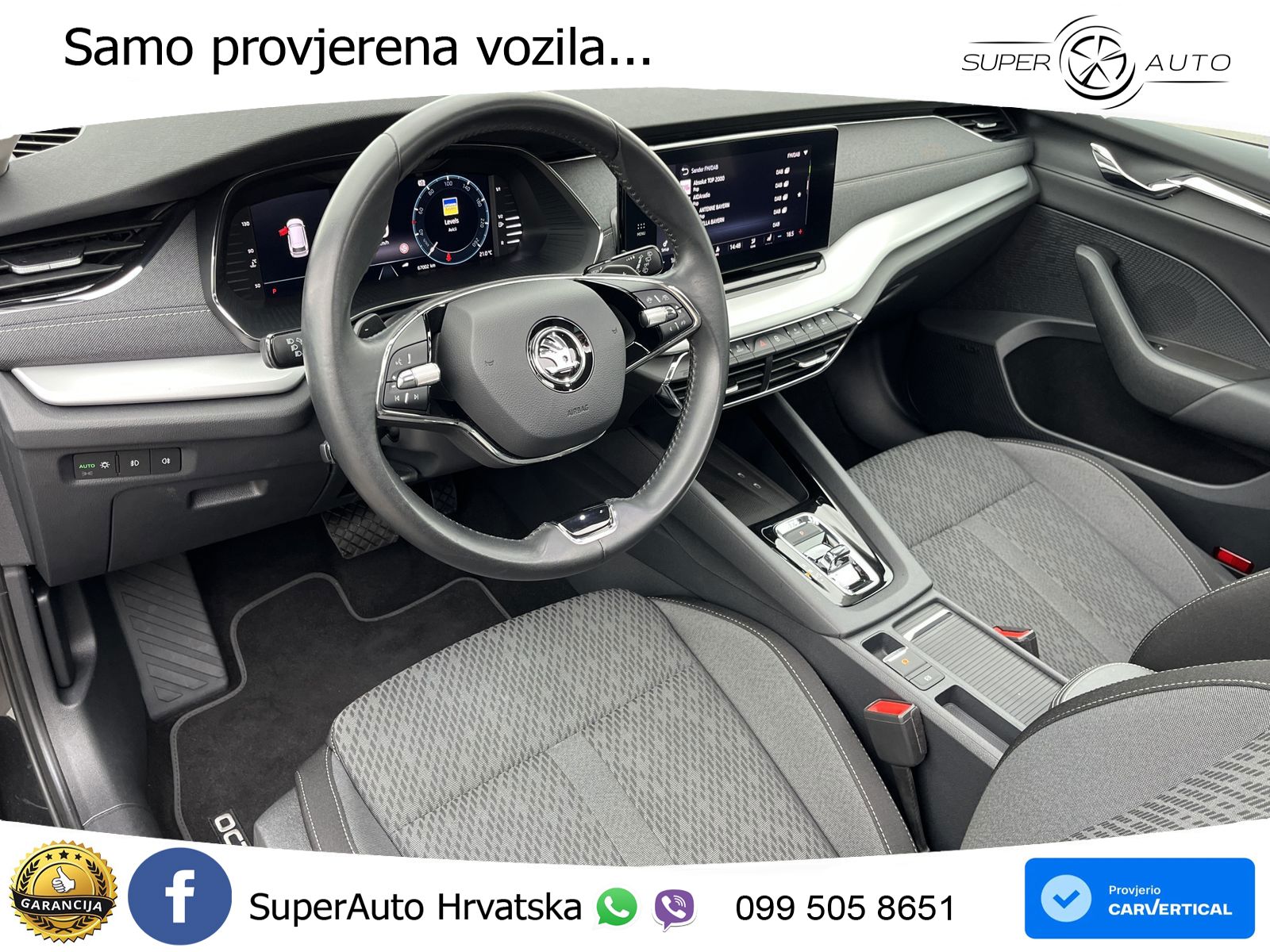 Škoda Octavia Combi 2.0 TDI (150 KS) 4x4 DSG LED+GR SJED+ACC
