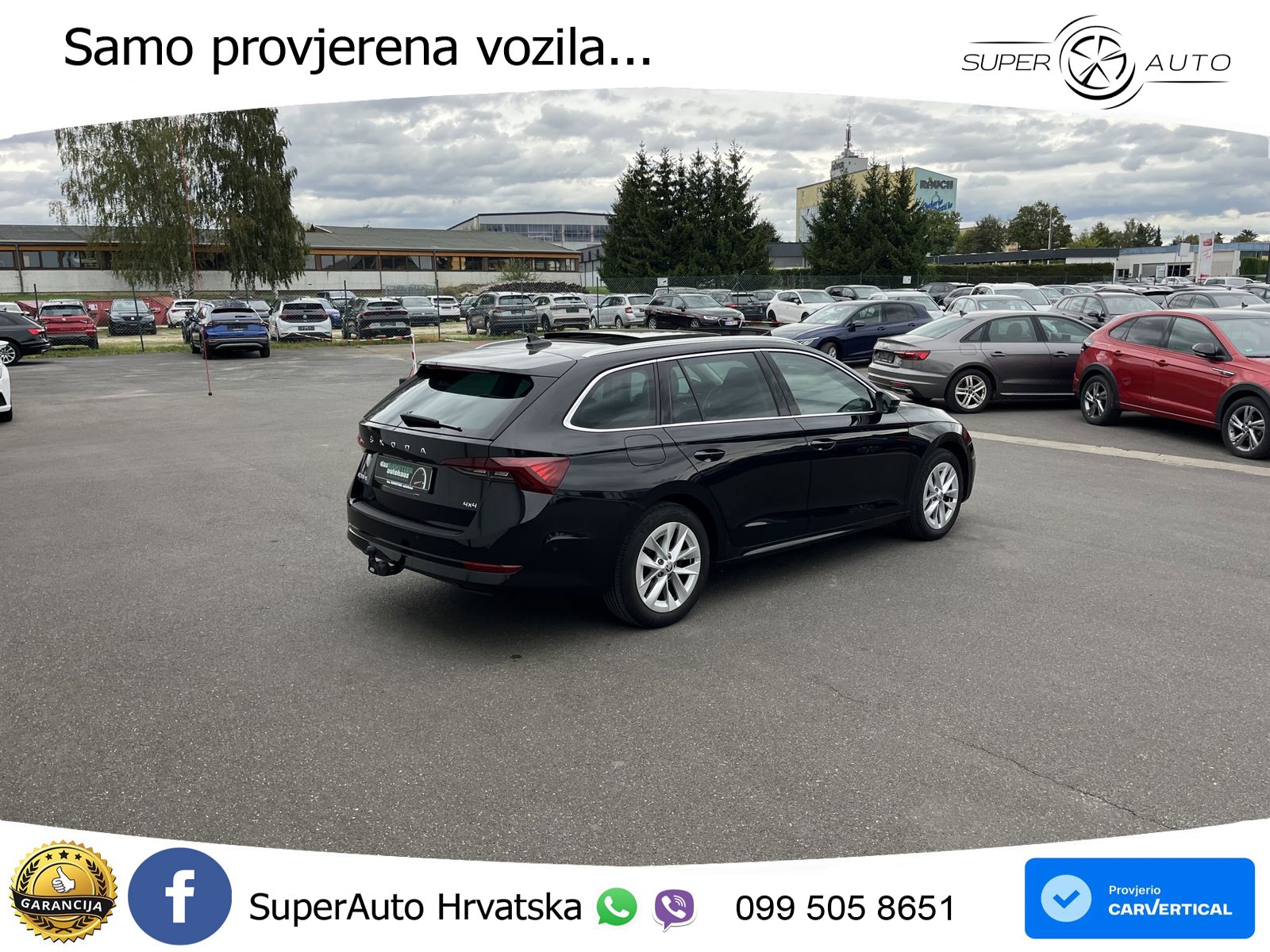 Škoda Octavia Combi 2.0 TDI (150 KS) 4x4 DSG LED+GR SJED+ACC