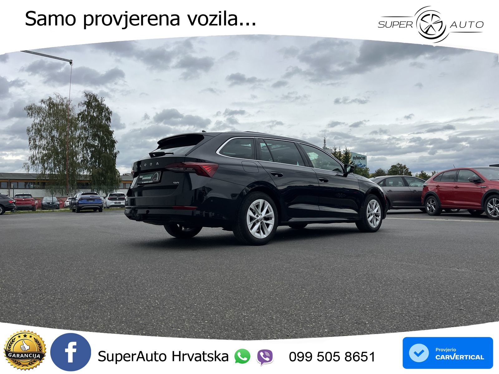 Škoda Octavia Combi 2.0 TDI (150 KS) 4x4 DSG LED+GR SJED+ACC