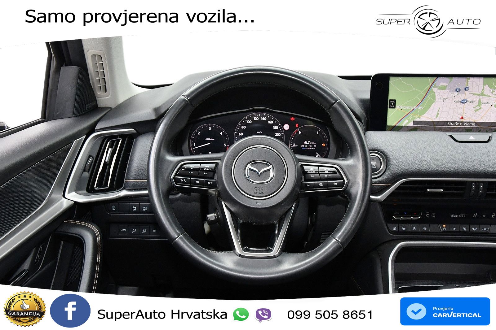Mazda CX-60 3.3 e-Skyactiv D (254 KS) AWD Automatic LED+GR SJED+ACC