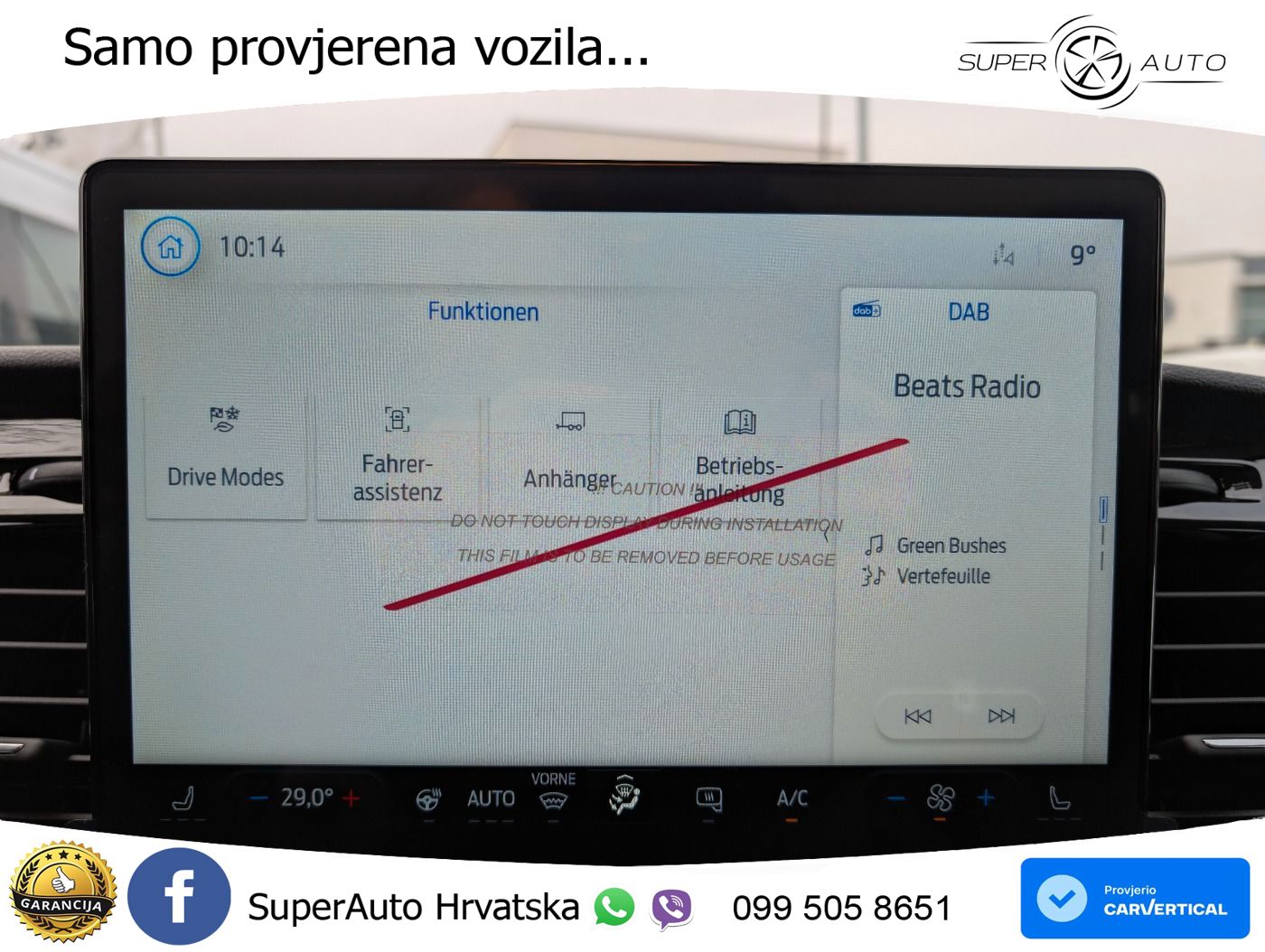 Ford Transit Kasten 350 L3 Trend AHK*SHZ*PDC*CAM*SYNC 131 KS