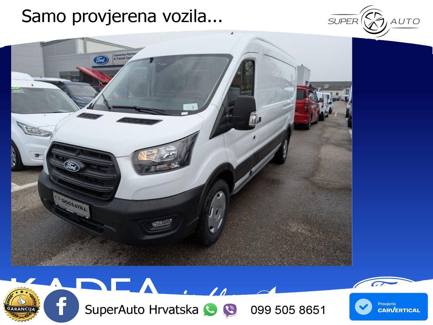 Ford Transit Kasten 350 L3 Trend AHK*SHZ*PDC*CAM*SYNC 131 KS