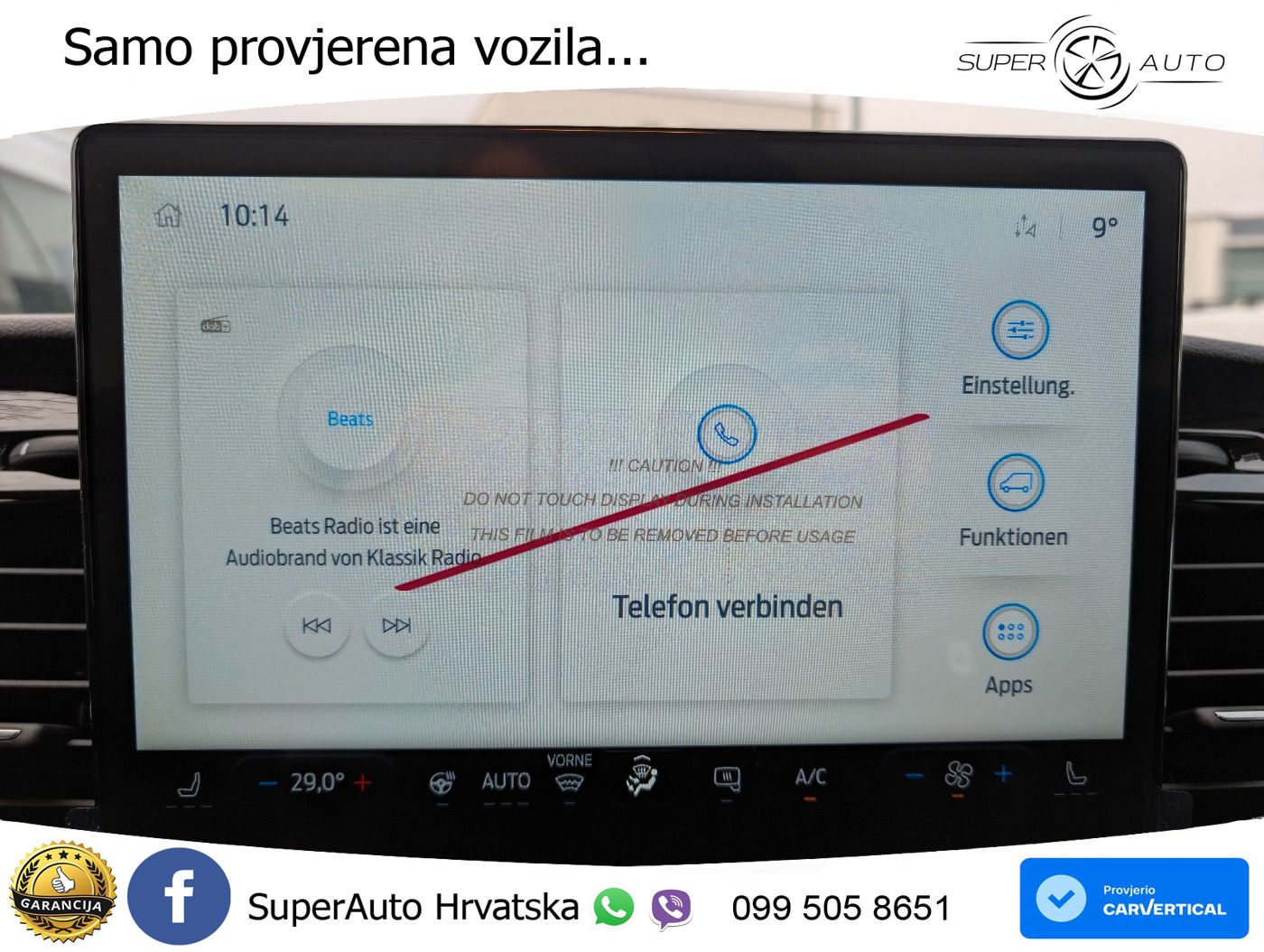 Ford Transit Kasten 350 L3 Trend AHK*SHZ*PDC*CAM*SYNC 131 KS