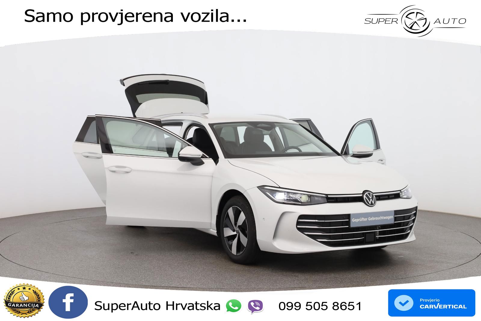 Volkswagen Passat Variant 1.5 TSI (204 KS) eHybrid DSG Business MATRIX+GR SJED+KAM