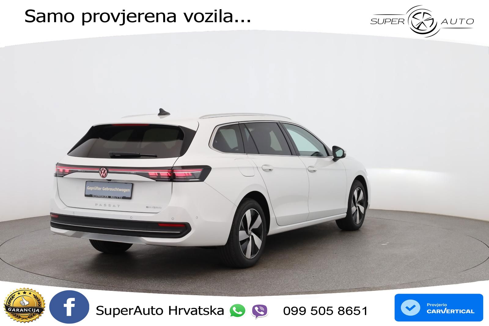 Volkswagen Passat Variant 1.5 TSI (204 KS) eHybrid DSG Business MATRIX+GR SJED+KAM