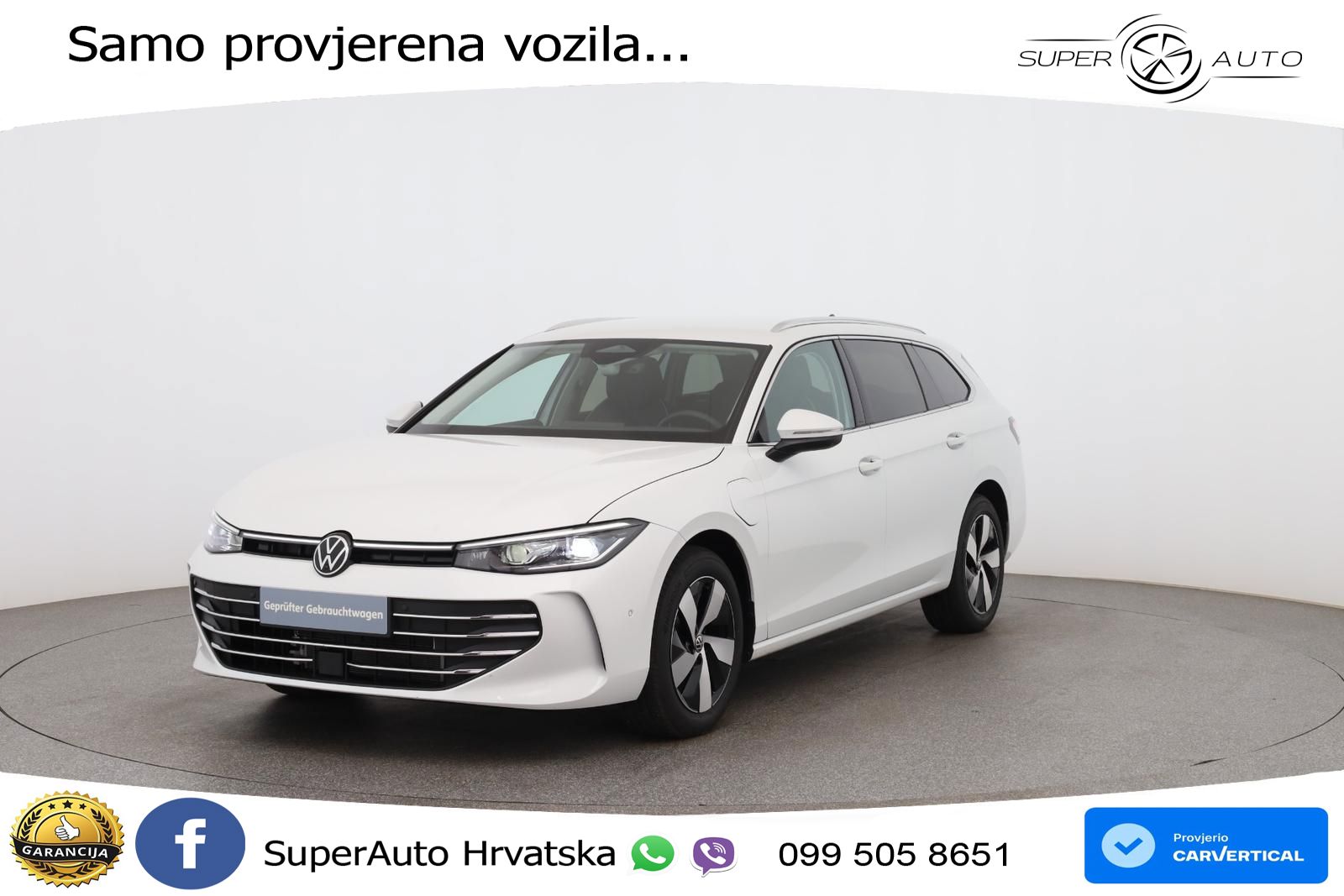 Volkswagen Passat Variant 1.5 TSI (204 KS) eHybrid DSG Business MATRIX+GR SJED+KAM