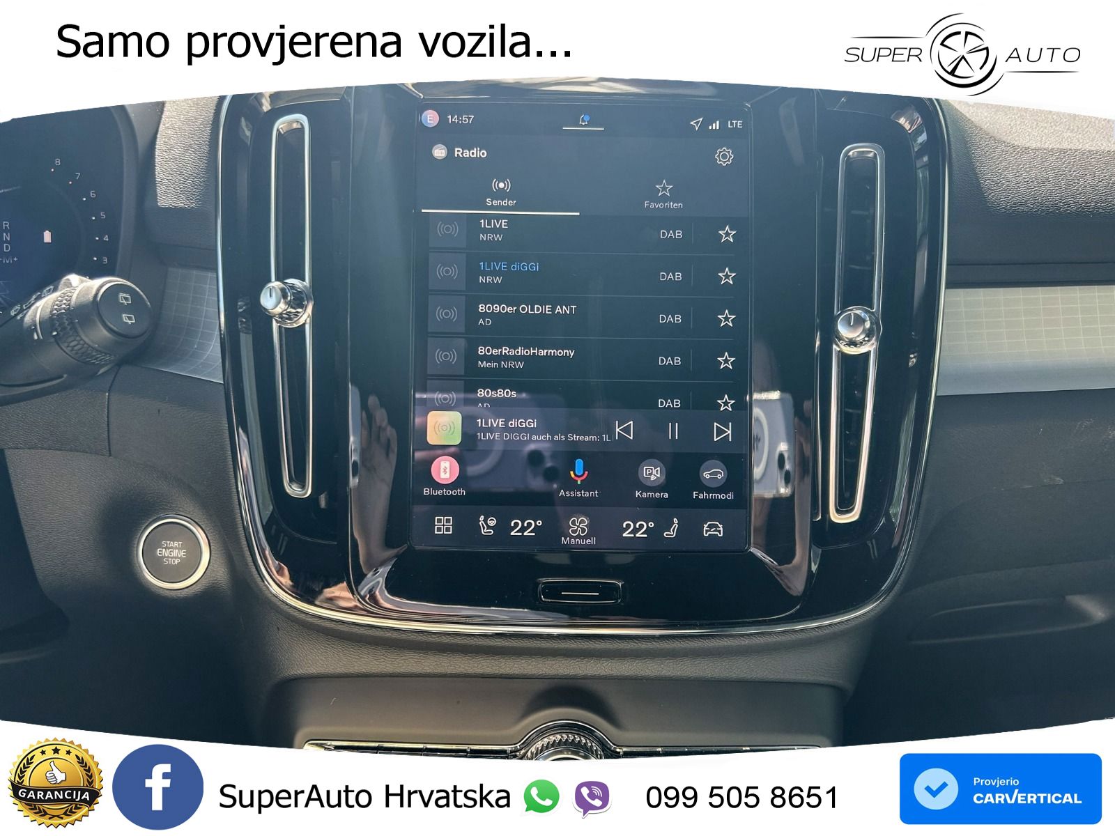 Volvo XC40 2.0 B3 163 KS Automatic LED+GR SJED+ACC