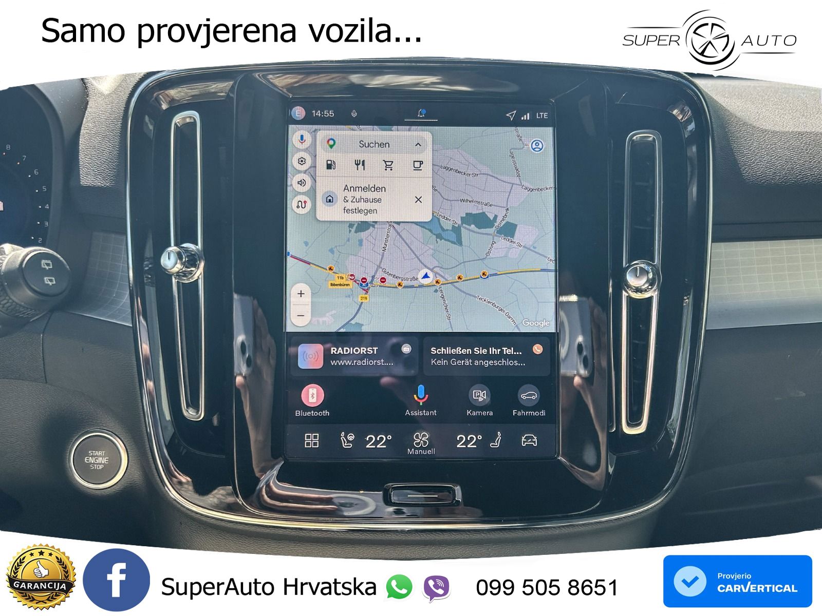 Volvo XC40 2.0 B3 163 KS Automatic LED+GR SJED+ACC
