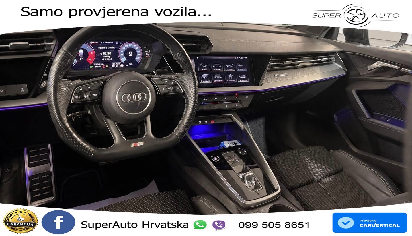 Audi A3 35 TDI (150 KS) S tronic S line LED+GR SJED+ACC