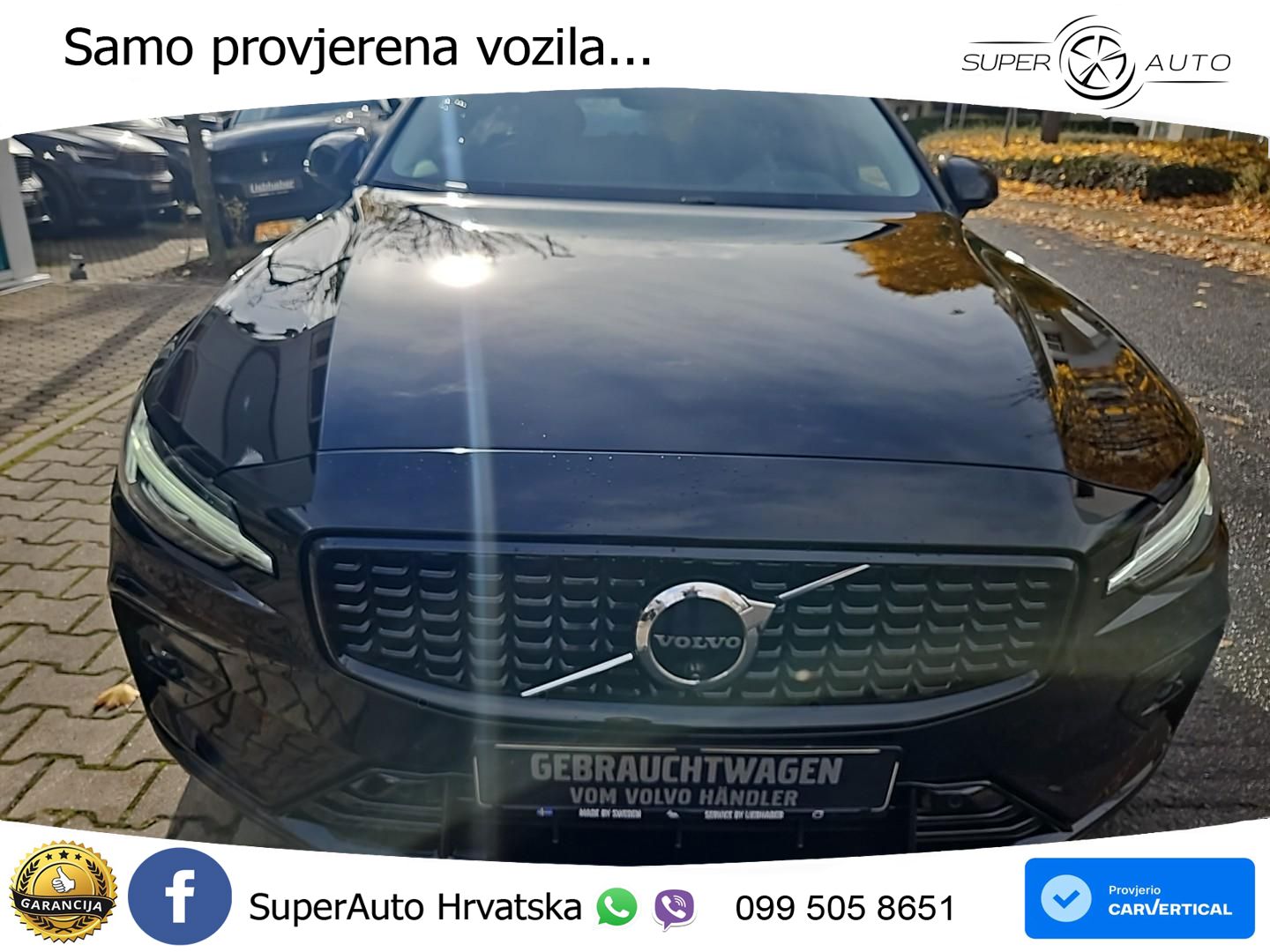 Volvo V60 2.0 B4 Benzin DCT LED+GR SJED+ACC