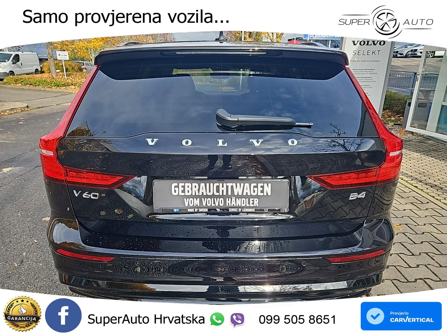 Volvo V60 2.0 B4 Benzin DCT LED+GR SJED+ACC