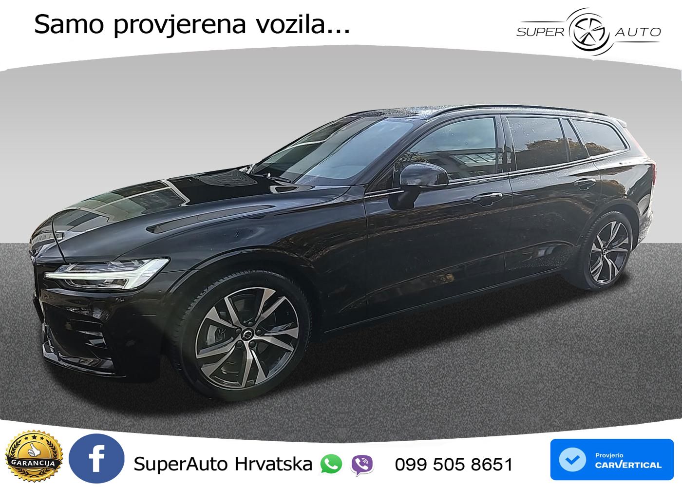 Volvo V60 2.0 B4 Benzin DCT LED+GR SJED+ACC