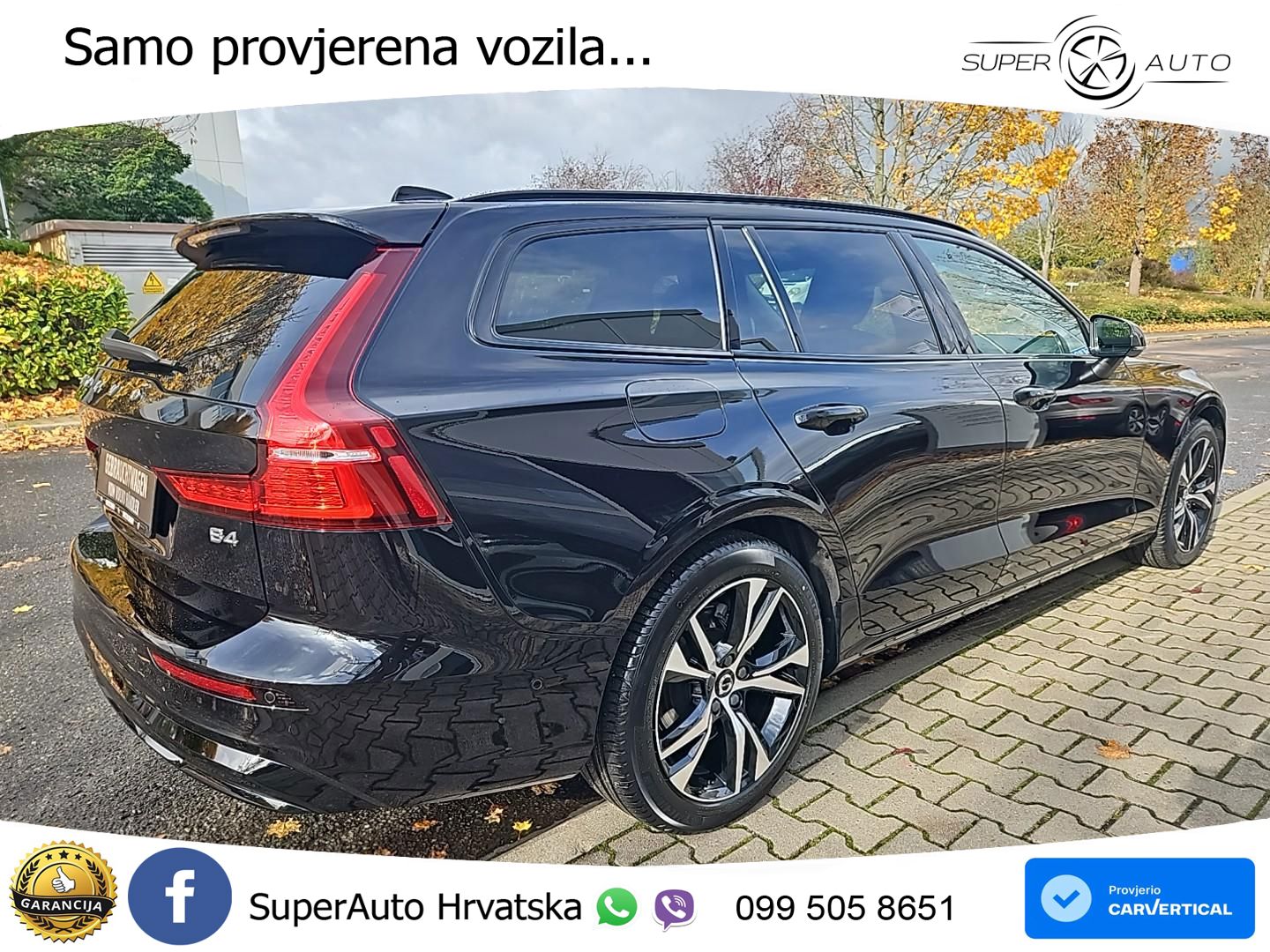 Volvo V60 2.0 B4 Benzin DCT LED+GR SJED+ACC