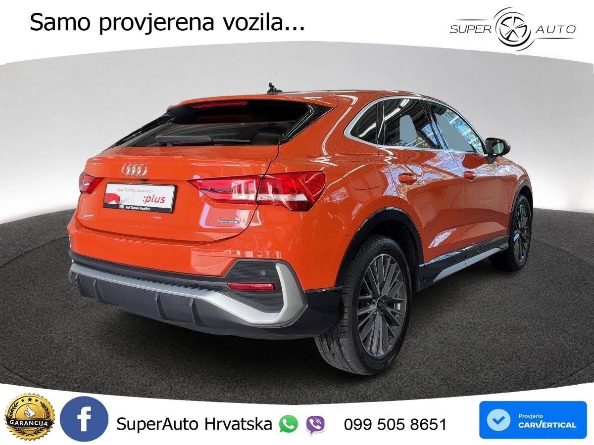 Audi Q3 II Sportback 40 TFSI (190 KS) quattro S tronic S line