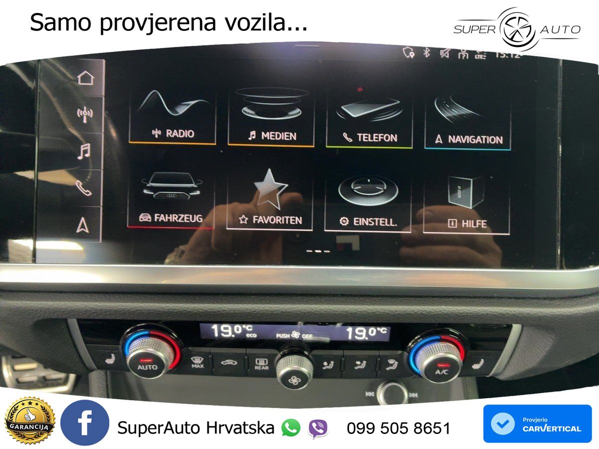 Audi Q3 II Sportback 40 TFSI (190 KS) quattro S tronic S line