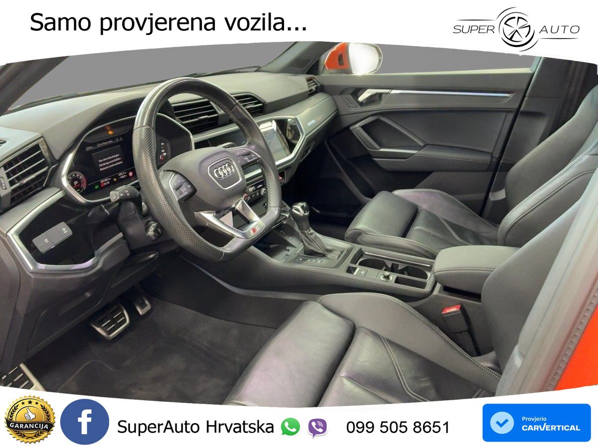 Audi Q3 II Sportback 40 TFSI (190 KS) quattro S tronic S line
