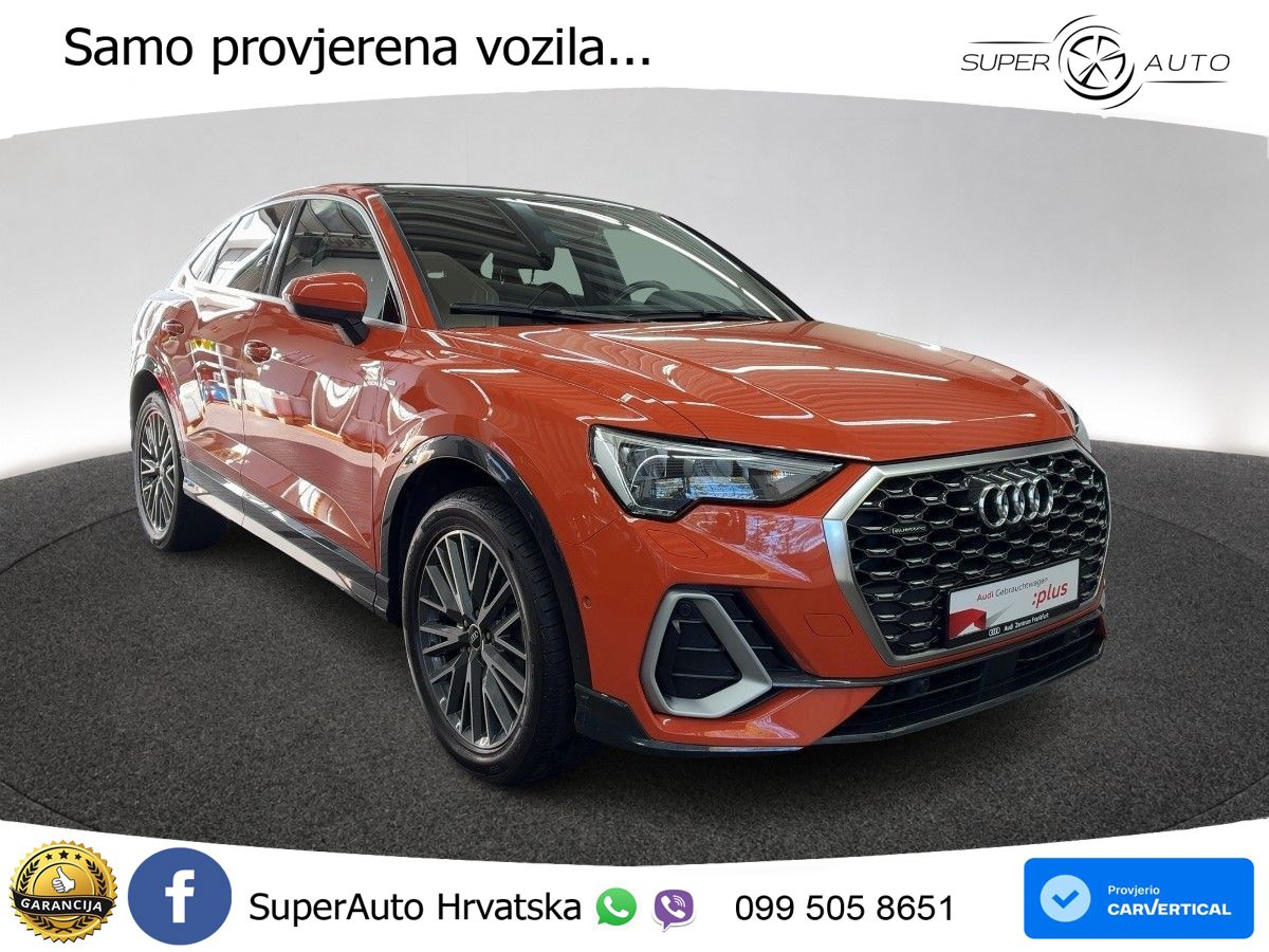 Audi Q3 II Sportback 40 TFSI (190 KS) quattro S tronic S line