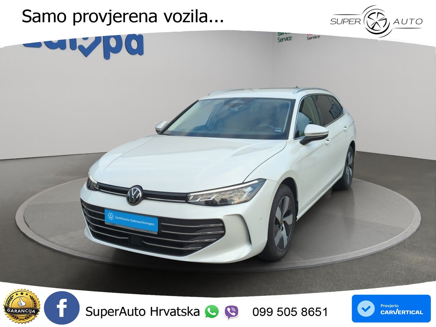 Volkswagen Passat Variant 1.5 eTSI (150 KS) DSG Business LED+GR SJED+ACC
