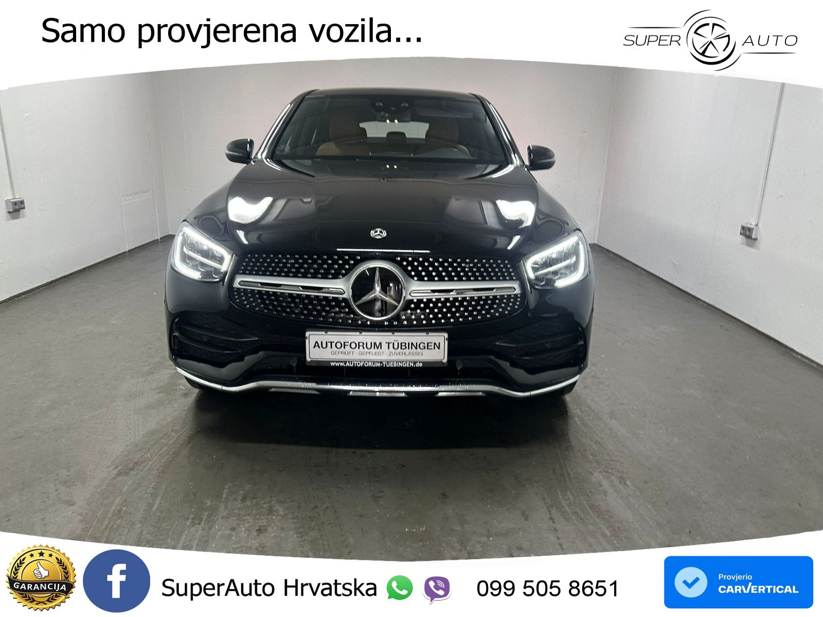 Mercedes GLC Coupe 220d (194 KS) 4MATIC G-TRONIC AMG LED+GR SJED+ACC