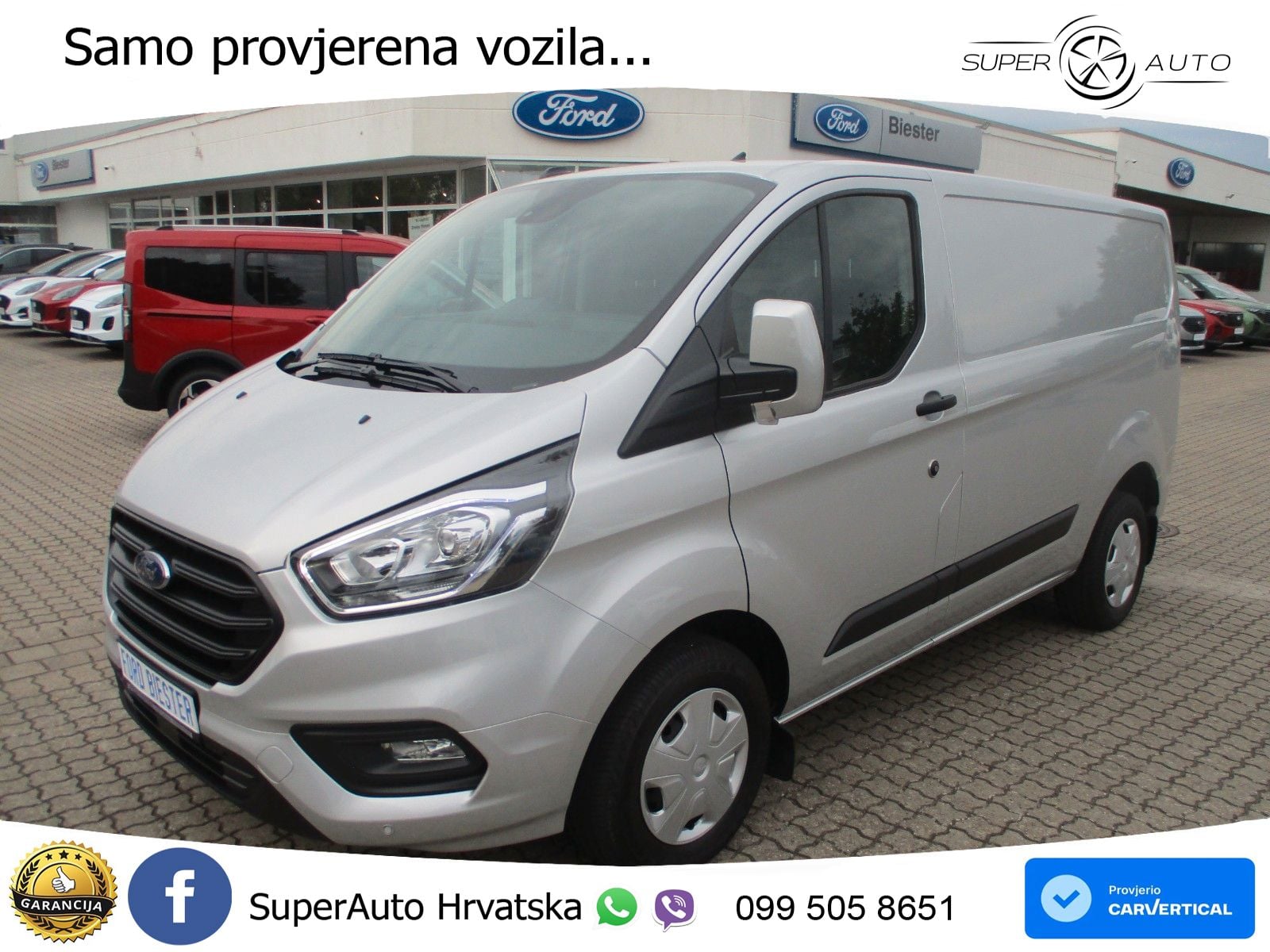 Ford Transit Custom Kasten L1 Trend Standheizung +PDC 105 KS