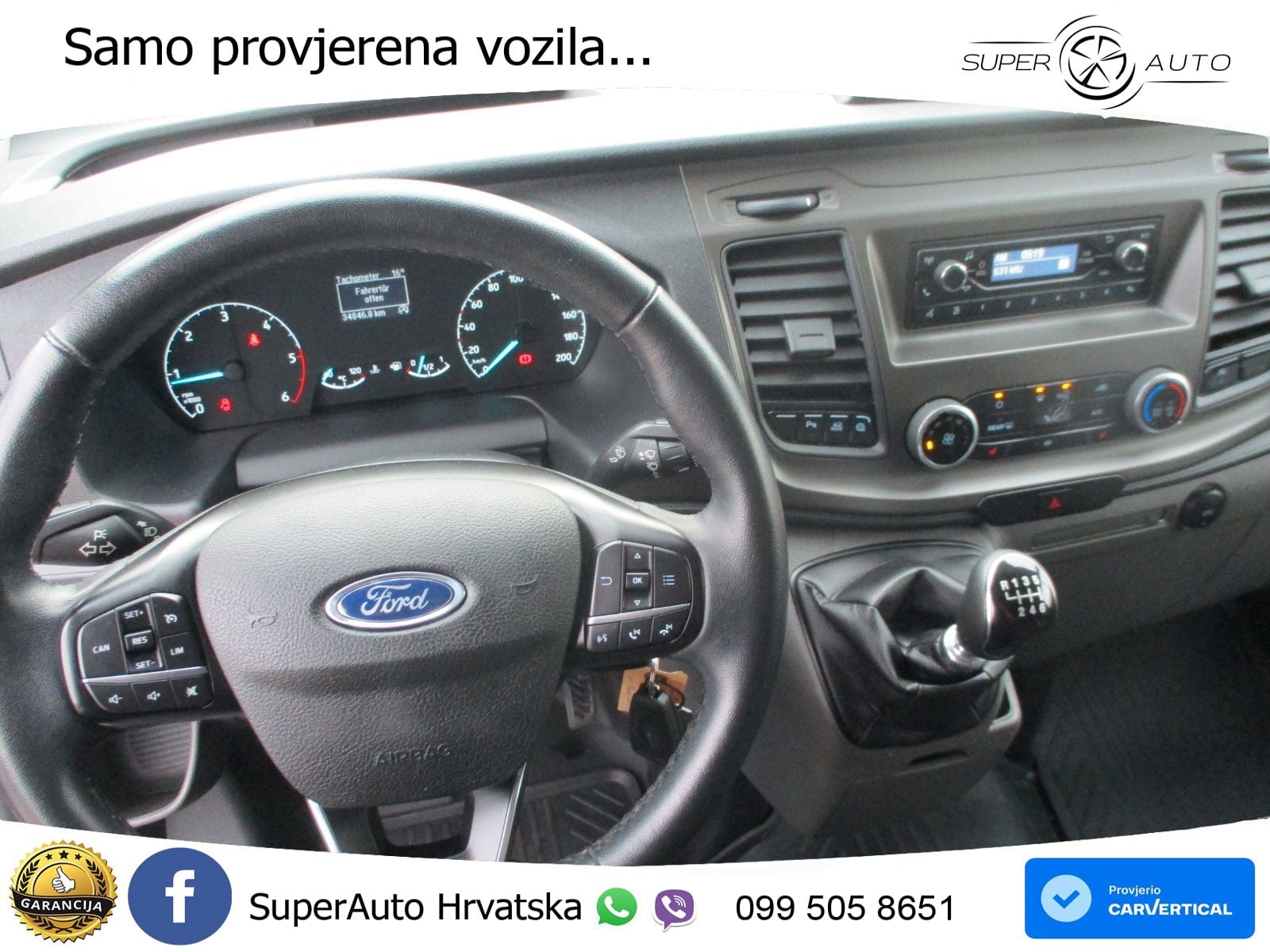 Ford Transit Custom Kasten L1 Trend Standheizung +PDC 105 KS