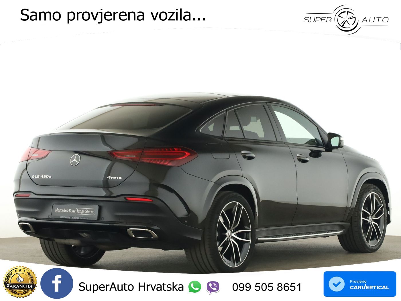 Mercedes GLE Coupe 450d (367 KS) EQ Boost 4MATIC 9G-TRONIC AMG ACC+HEAD+4xGR SJED+360+PANO