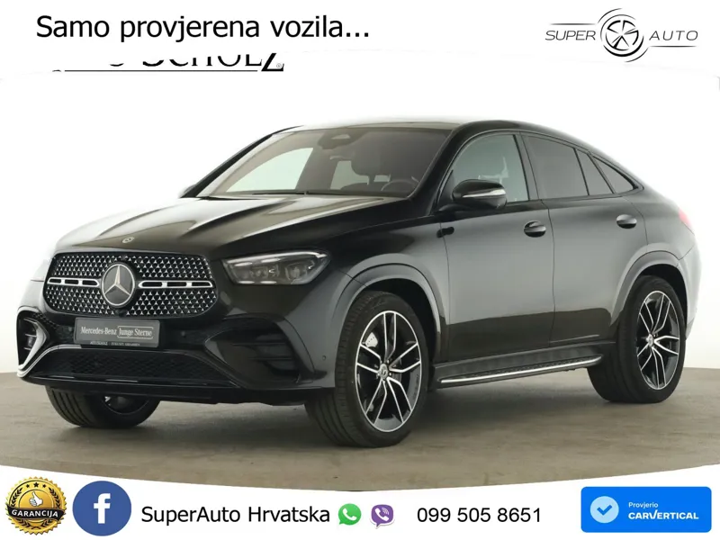 Mercedes GLE Coupe 450d (367 KS) EQ Boost 4MATIC 9G-TRONIC AMG ACC+HEAD+4xGR SJED+360+PANO