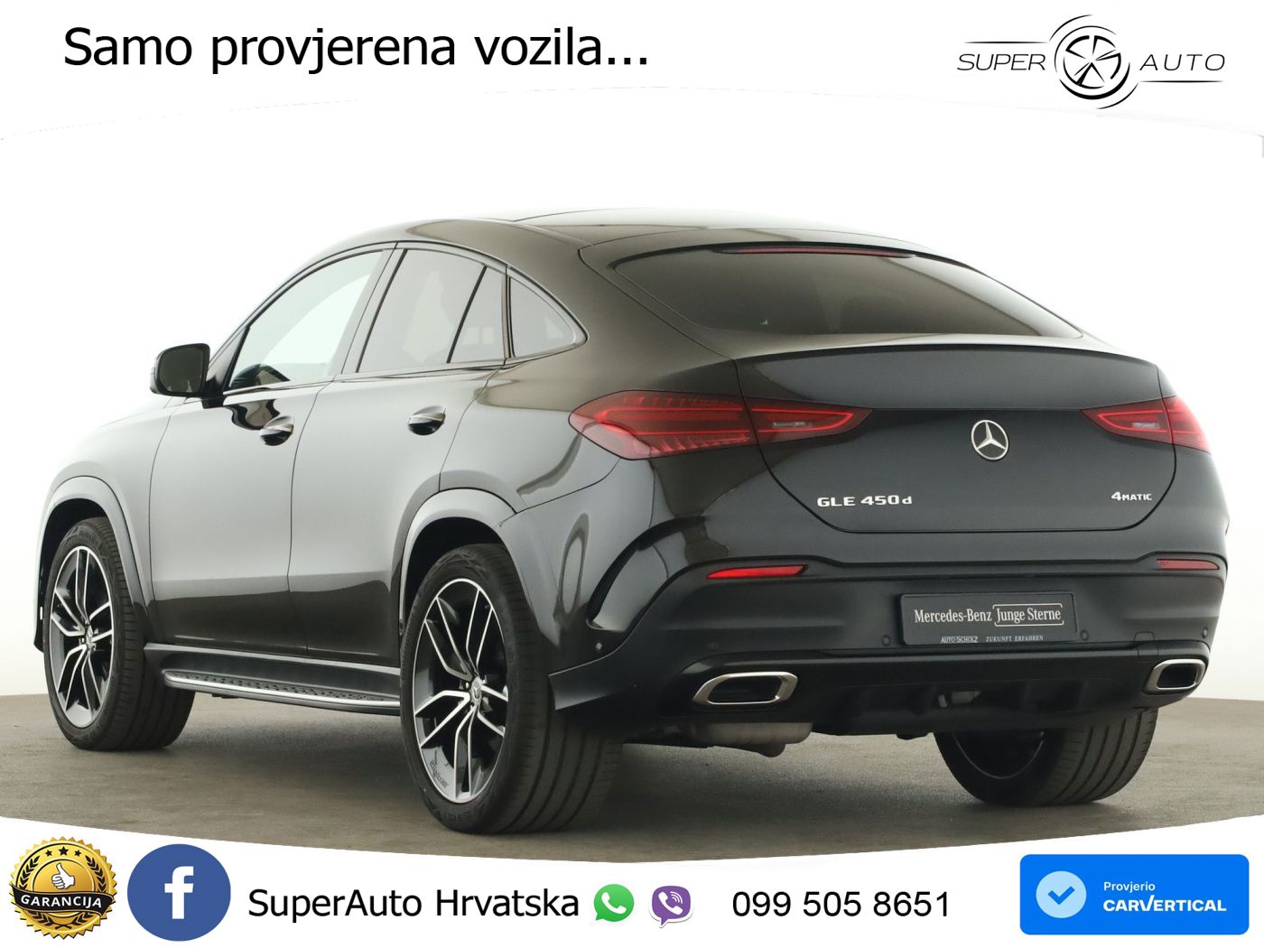 Mercedes GLE Coupe 450d (367 KS) EQ Boost 4MATIC 9G-TRONIC AMG ACC+HEAD+4xGR SJED+360+PANO