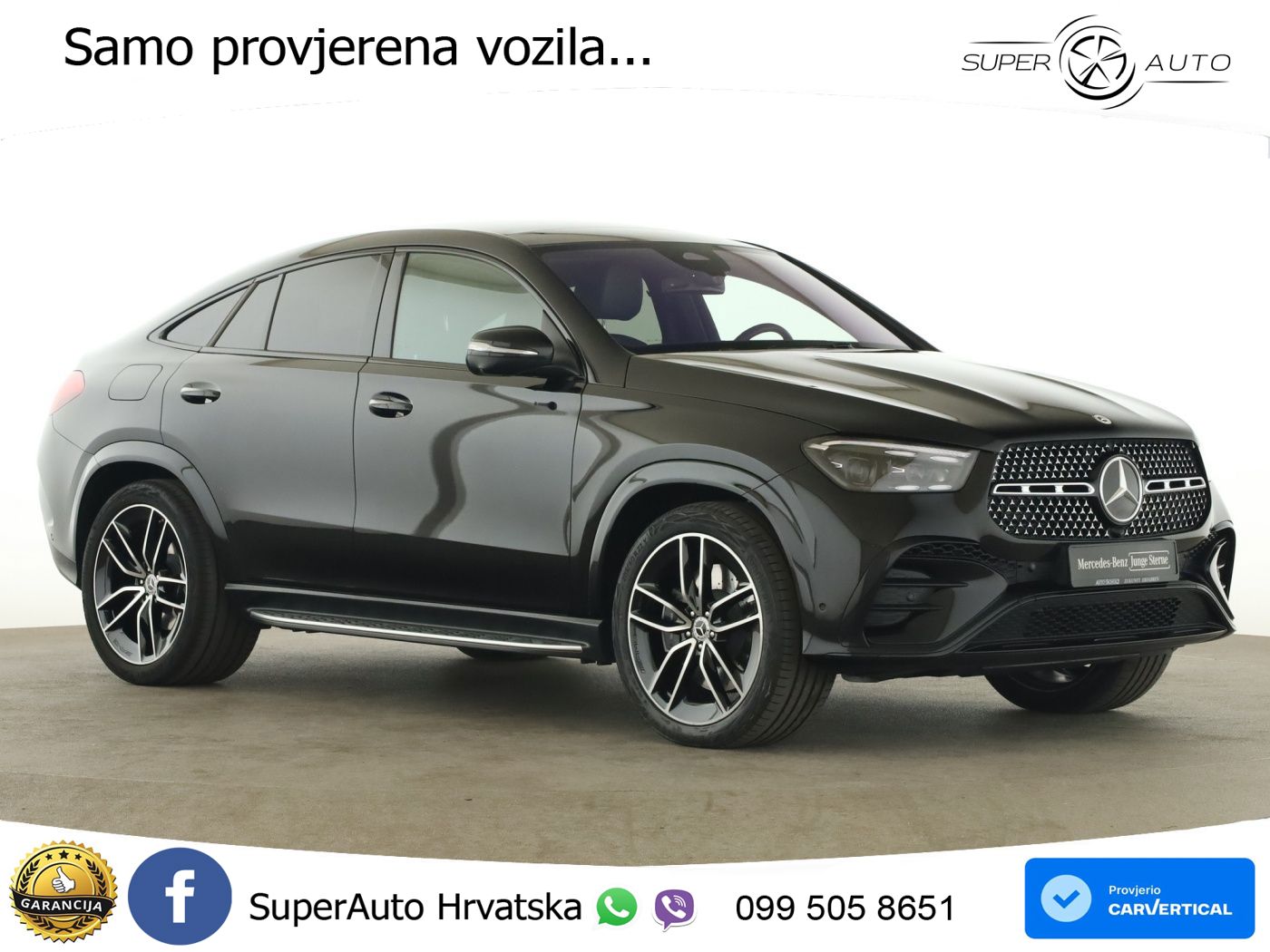 Mercedes GLE Coupe 450d (367 KS) EQ Boost 4MATIC 9G-TRONIC AMG ACC+HEAD+4xGR SJED+360+PANO