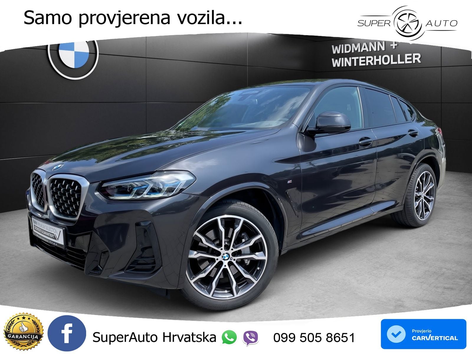 BMW X4 30d (286 KS) xDrive Steptronic M Sport LED+GR SJED+ACC