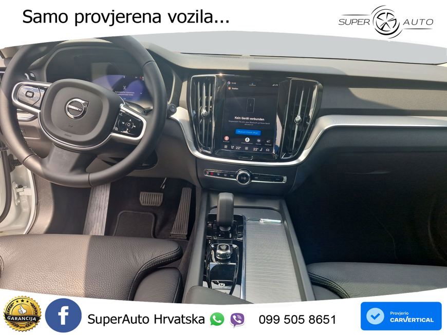 Volvo V60 2.0 B4 Benzin DCT ACC+HEAD+4xGR SJED+360+PANO